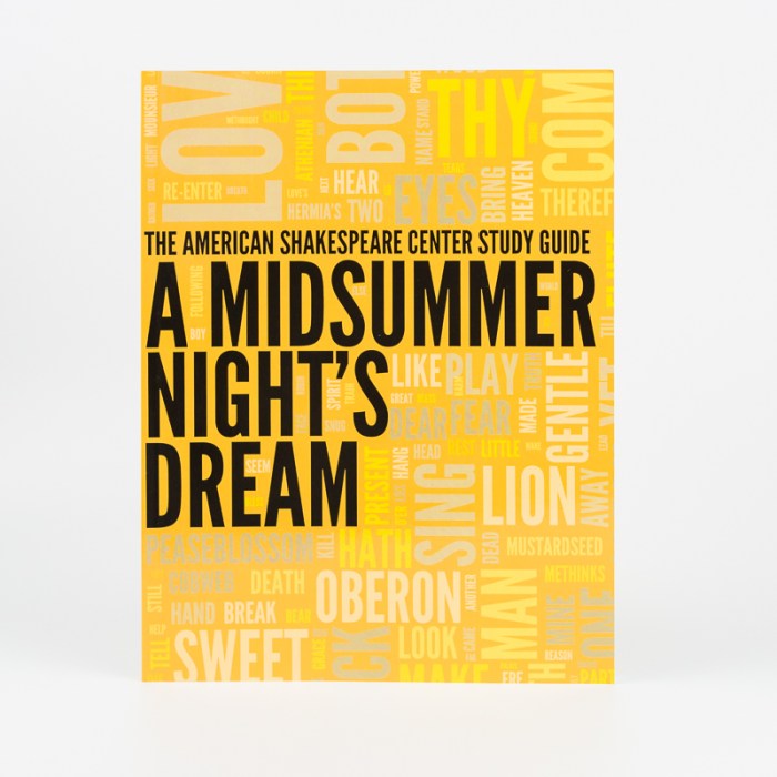 Midsummer dream original shakespeare study guide night preview