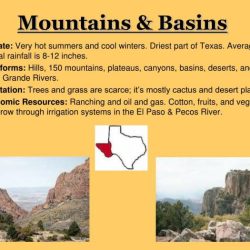 Mountains basins texas