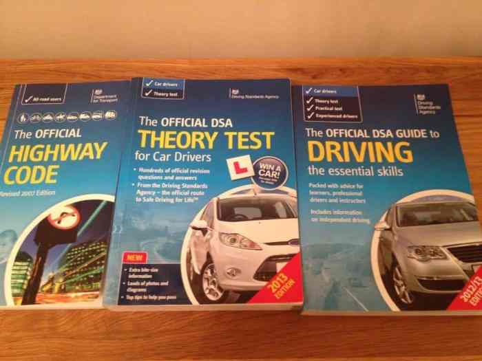 Ord driving test study guide