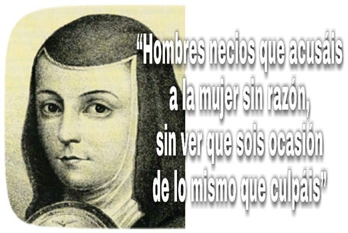 Sor juana ines de la cruz hombres necios