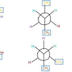 All of the following are representations of cis-1 2-dimethylcyclohexane except